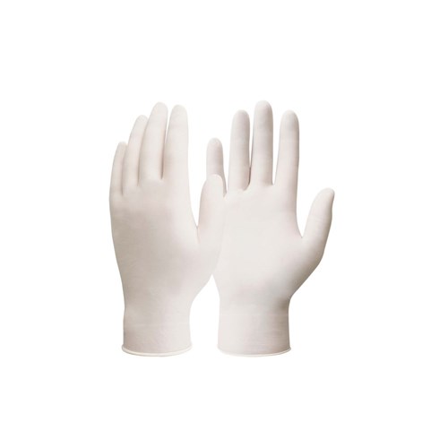FRONTIER GLOVE DISPOSABLE LATEX SIZE M